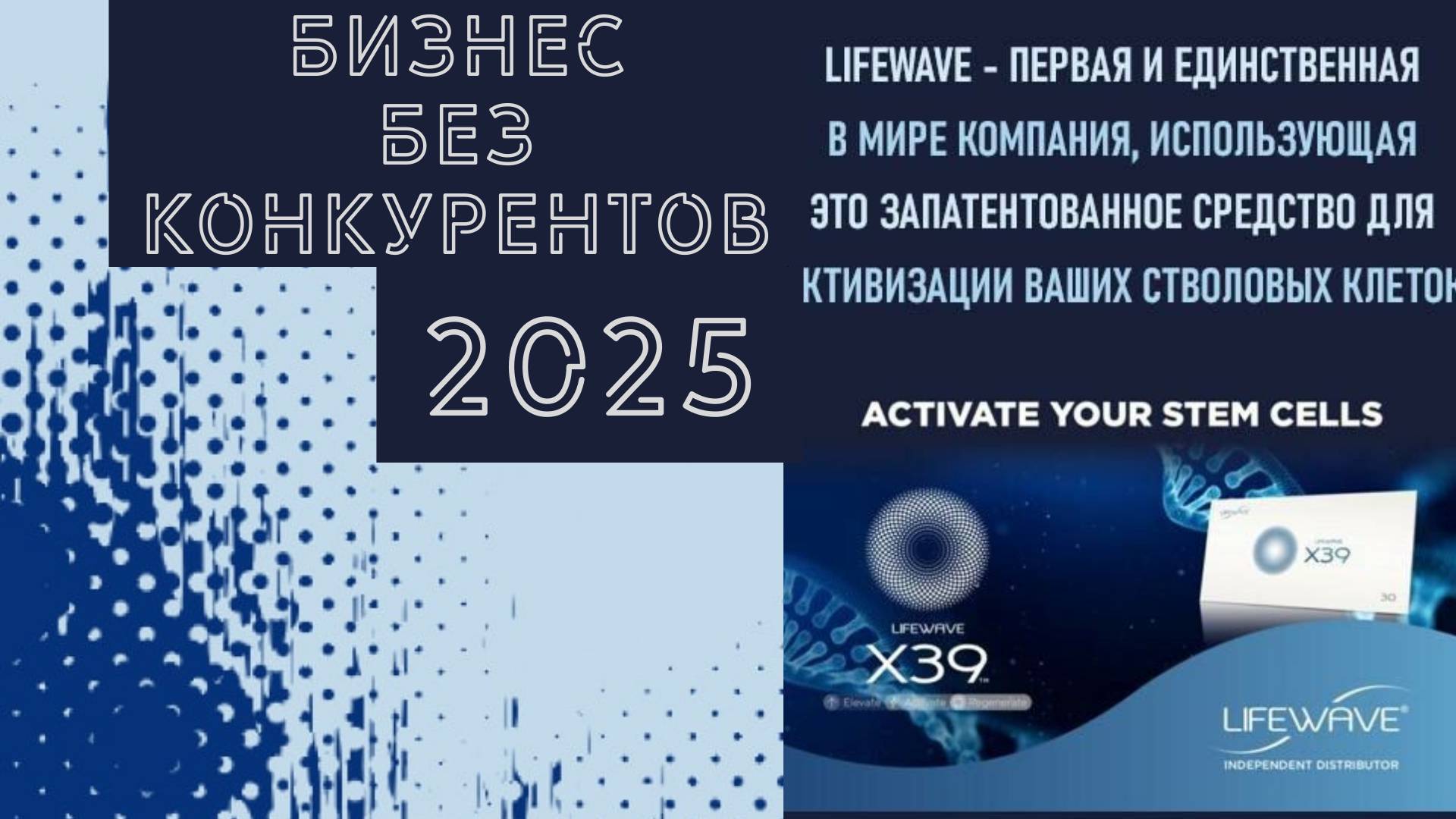Презентация Бизнеса LifeWave 21 12 2024
