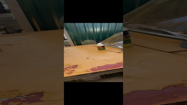 Смываю старую краску с РыжегоАПа.