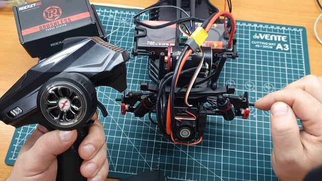 БК система Rocket RC supersonic 10.5 калибровка. MST RMX.