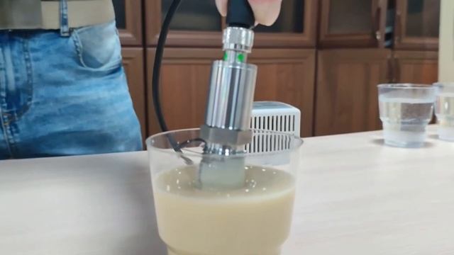 Ёмкостно-частотный сигнализатор уровня Katu LS280. 
Настройка и работа датчика: Сгущённое молоко