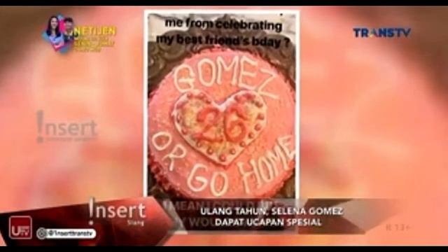 ulang tahun selena gomez dapat ucapan special