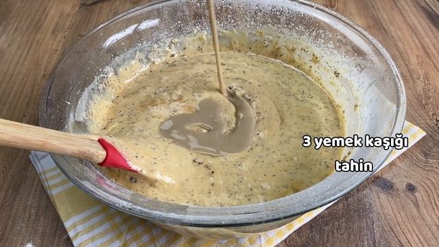ÖYLE GÜZEL OLDU Kİ 💯 LEZZETİNE ÇOK ŞAŞIRACAKSIZ/KOKUSUYLA DOYURACAK TAHİNLİ PEKMEZLİ KEK TARİFİ😋