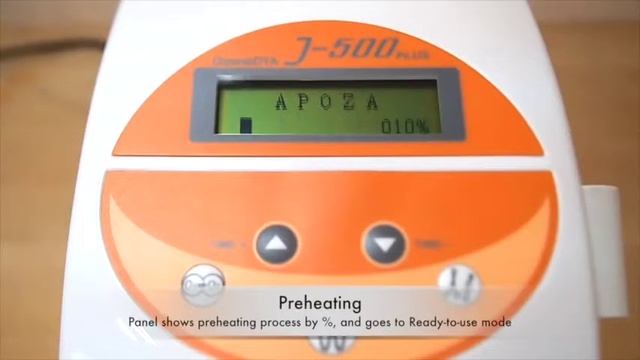 Set UP OZONE Disinfector container_ APOZA J500 Plus