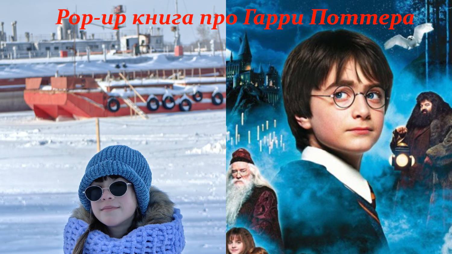 Pop-up книга про Гарри Поттера