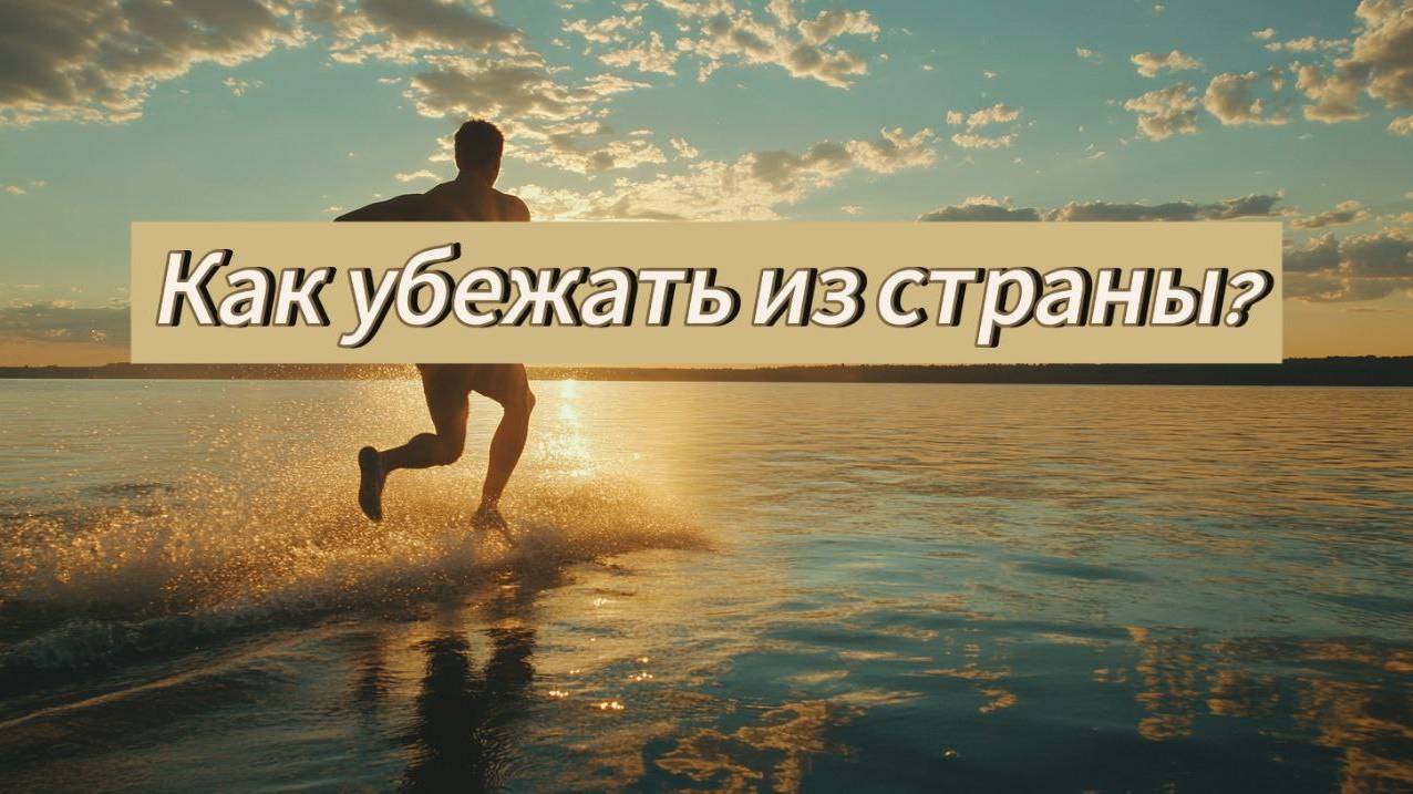 Как убежать из страны?Инструкция по применению//Станислав Курилов