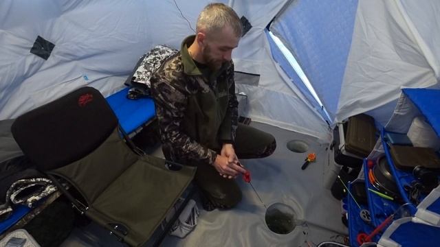 Зимняя рыбалка с ночевкой и комфортом
