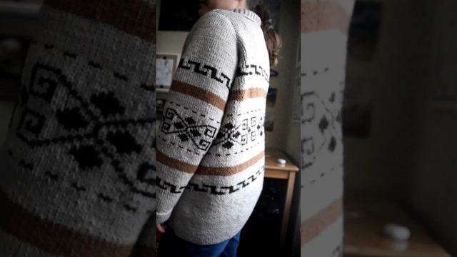 Кофта Большой Лебовски готова!
