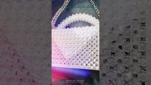 Сумочка из квадратных бусин 🤗