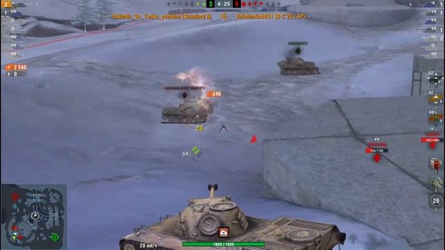 Wot Blitz -Standard B изи бой на колобанова