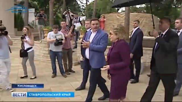 Благоустройство сквера в Кисловодске