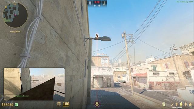 Counter-Strike 2 - dust2-smokes-bombsite-a-cross