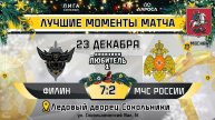 ОБЗОР / ФИЛИН - МЧС РОССИИ / 23.12.24 / ОХЛ МОСКВА / ДИВИЗИОН ЛЮБИТЕЛЬ 1