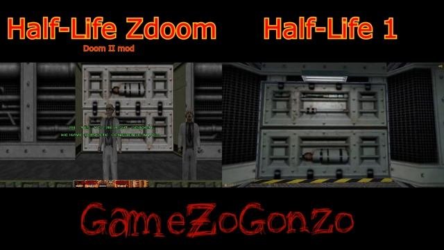 Half-Life Zdoom VS  Half-Life 1
