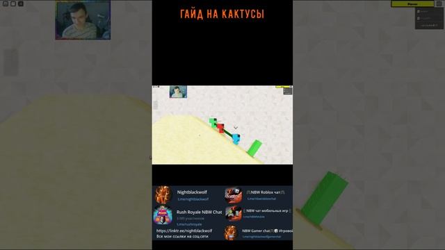 Roblox! Together Party Game 1.45! Вместе [Вечеринка]! Гайд на кактусы #shorts