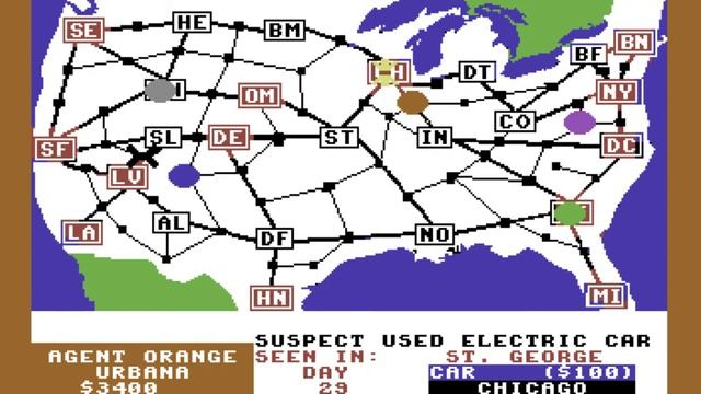 C64 Game: Manhunt