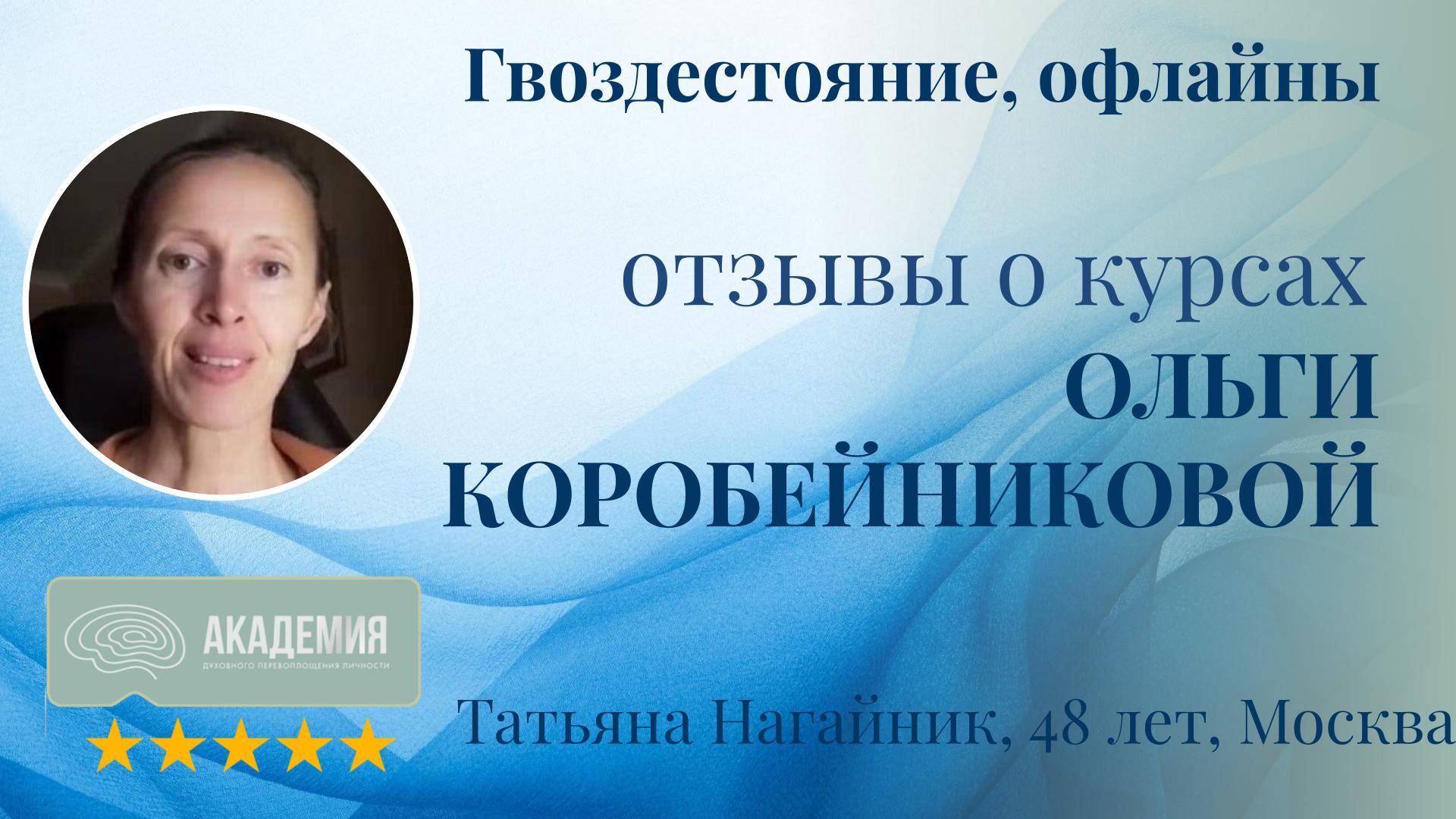 406. Татьяна Нагайник, 48 лет, Москва.