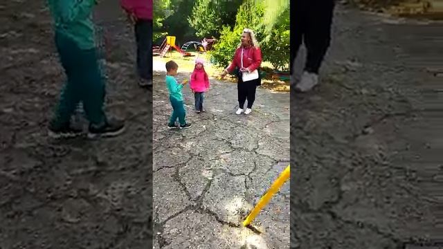 Добрыня в Анапе на брусьях