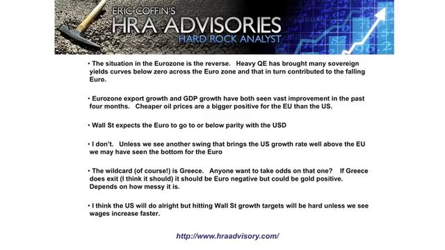 Metals Investor Forum: Eric Coffin 'More of What's Working'
