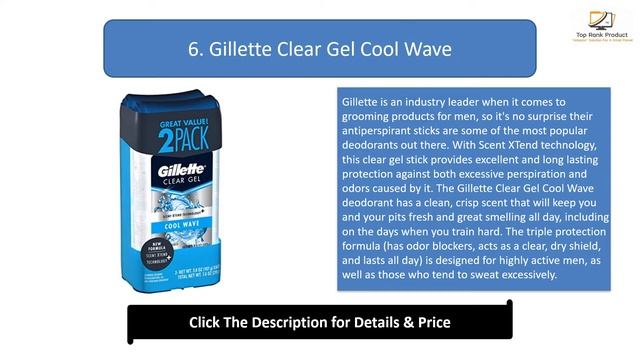 Top 10 Best Deodorants For Men in 2024