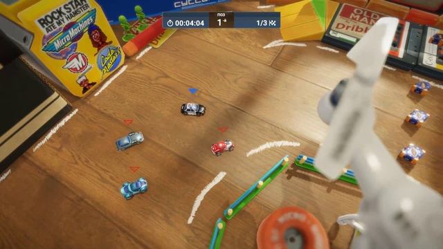 Micro Machines Геймплей