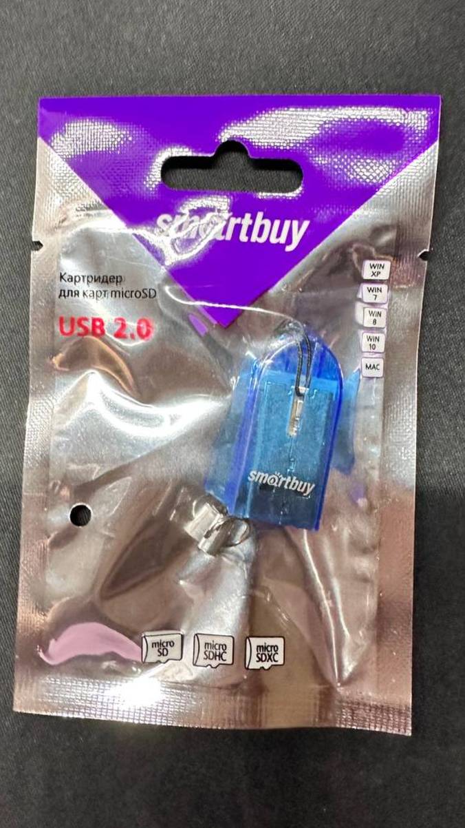 Картридер Smartbuy 710 USB2.0 microSD