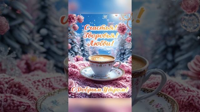 Доброе утро! Хорошего дня 🩷