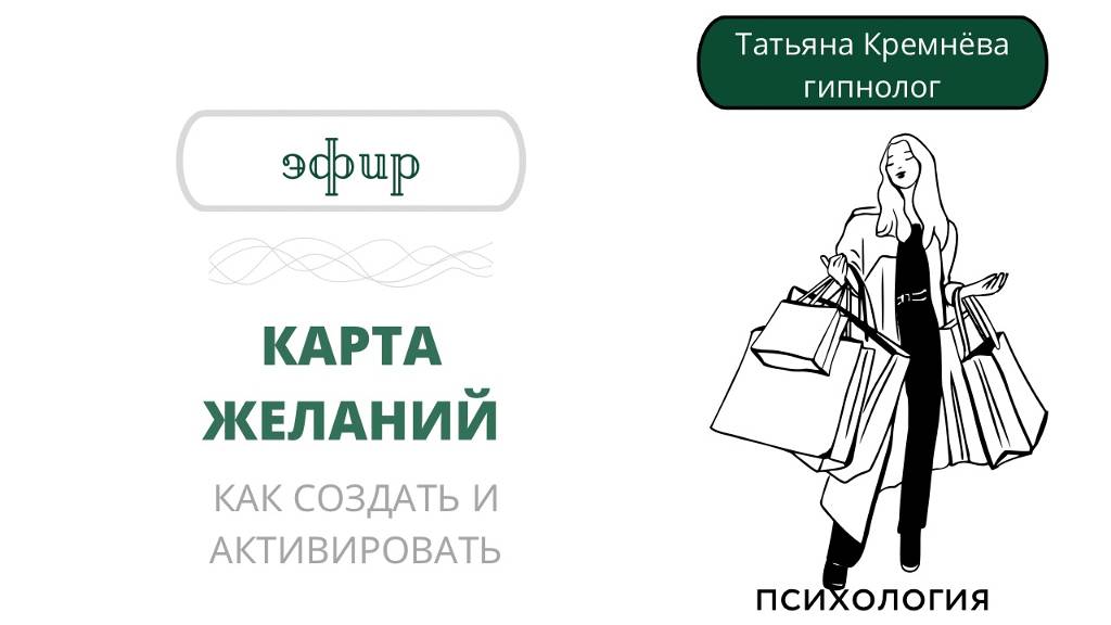 Карта исполнения желаний. Как сделать и активировать карту желаний.