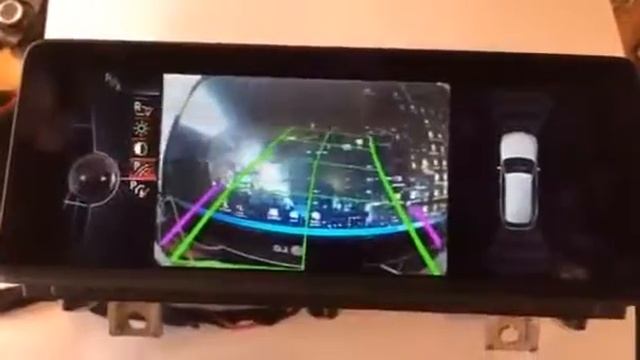 BMW Camera Emulator with parking lines