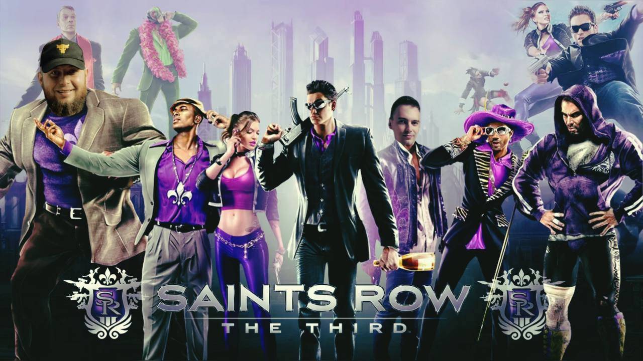 🎮Saints Row The Third⚽Кабыны в деле⚽Полное прохождение в коопе с Shecool #4