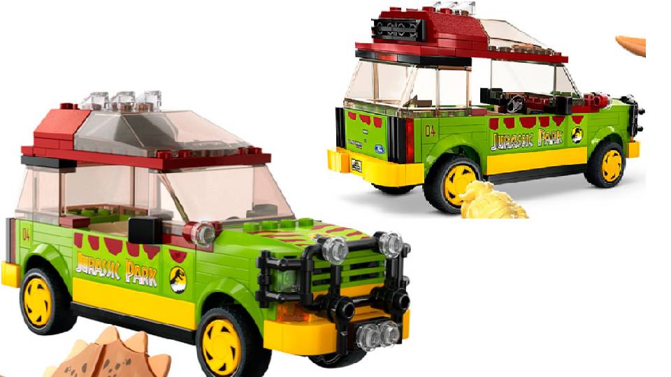 LEGO. Лего. машинка джип из юрского. LEGO Jurassic World 76959