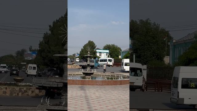 Центральная часть Пролетарска Джаббор Расуловского района Согдийской области Таджикистан ...