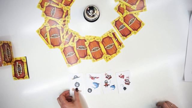 Настольная игра Лас Играс Пиратский сундук со звонком ( Арт ДетМир - 1000697117 0