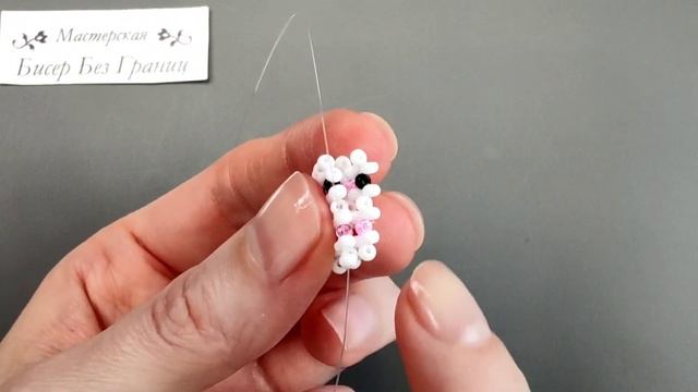 Мастер-класс Кольцо из Бисера Зайчик /Beaded bunny ring