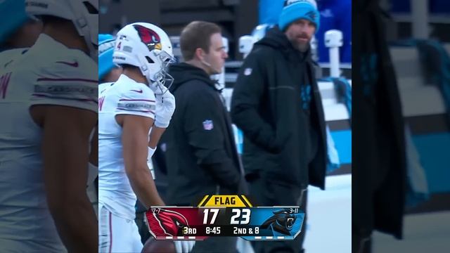 Michael Wilson catches for a 38-yard Gain vs. Carolina Panthers