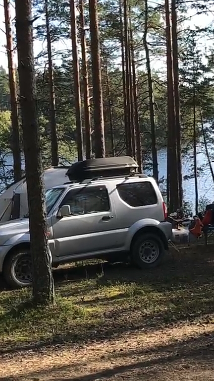 Я знаю что вы делали прошлым летом) #jimny #ジムニー #offroad #forestlife #camping #teardropcamper #rv