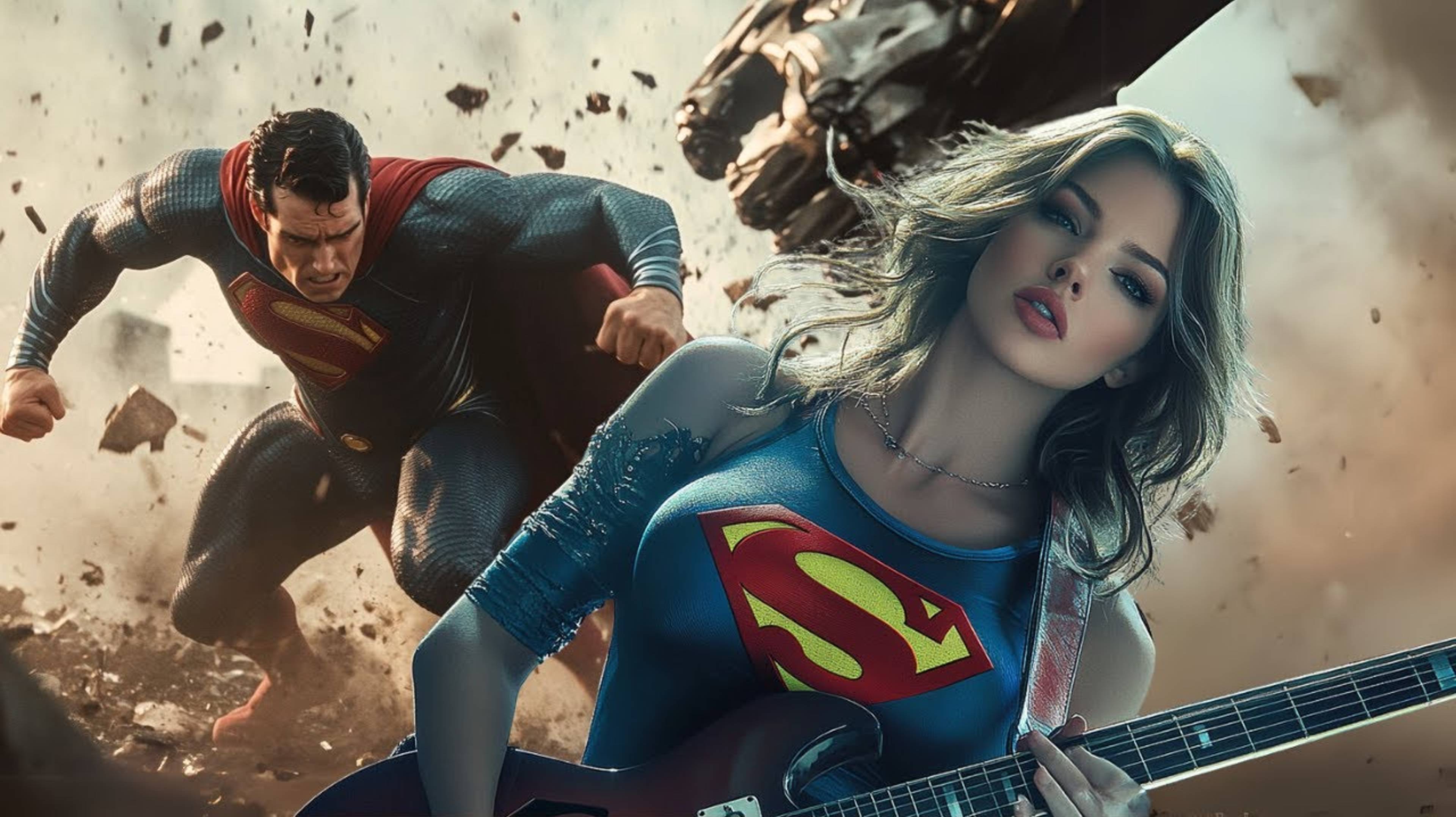 Падение Супермена - Эпическая хард-роковая музыка | Короткая анимационная кинематографическая истори