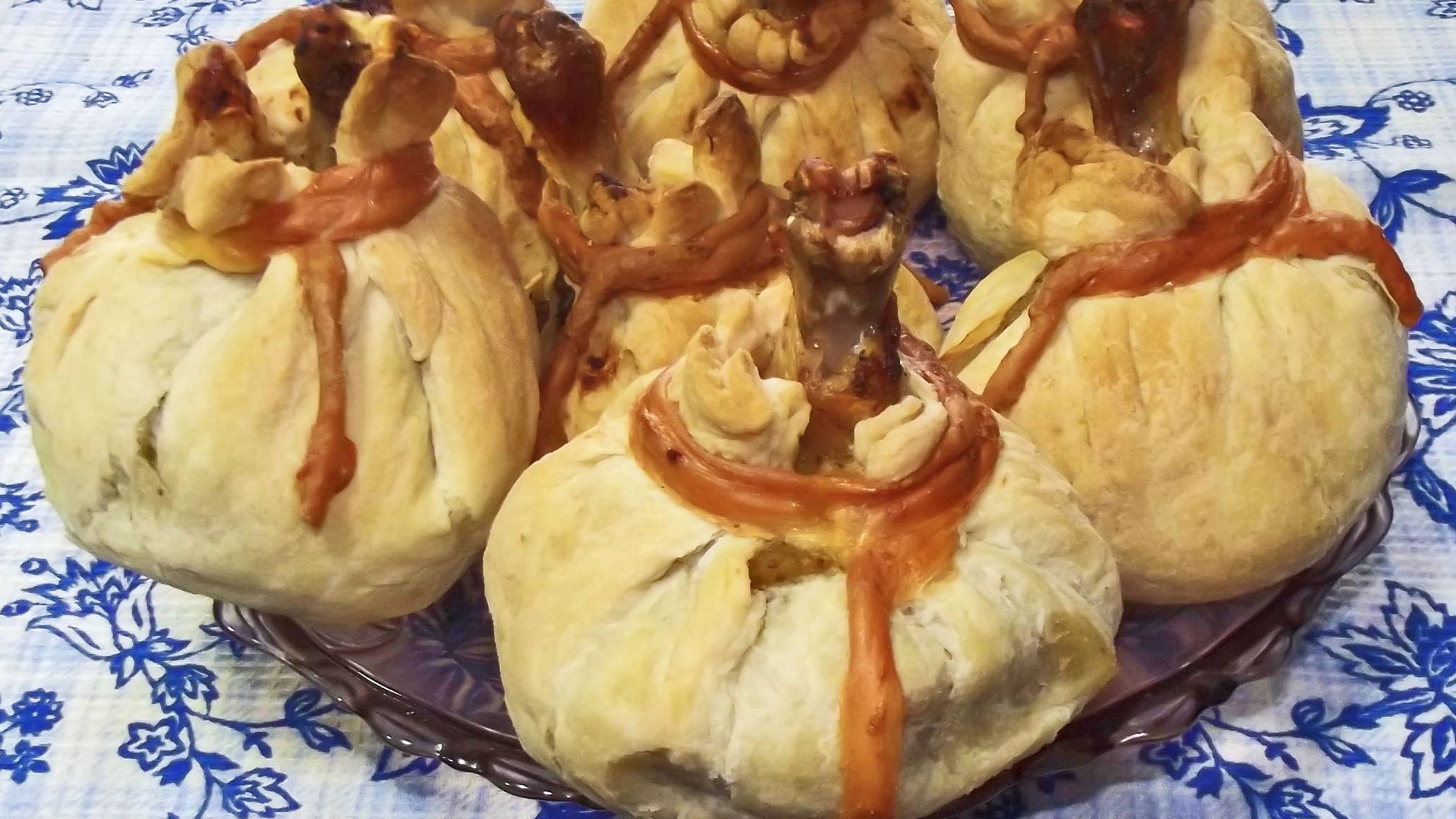 Куринные голени в мешке