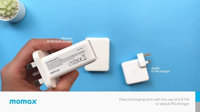 MOMAX - Q. Plug Portable 65W GaN Charger (ENG)