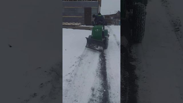 Самодельный минитрактор