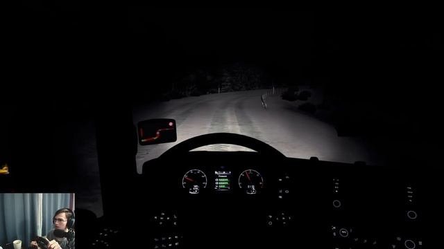 Euro Truck Simulator 2  ➤ Ночной рейс по Норвегии #ets2  #libricon