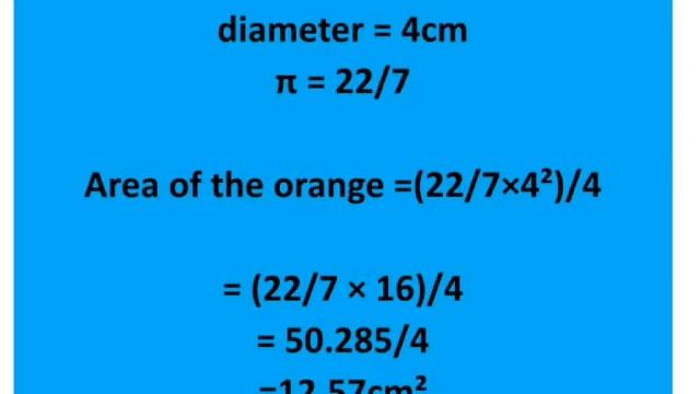 Area of a Circle 2