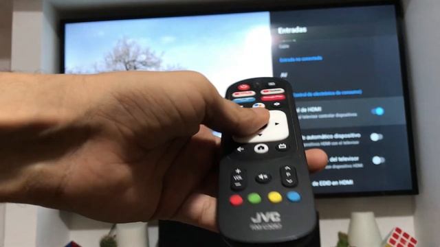 Como activar HDMI CEC en MI TV JVC  android TV Smart 2k