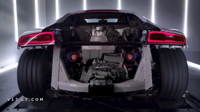 Audi R8 V10 plus - Banc de puissance