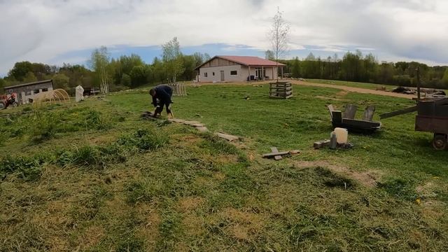 ПРОКАЧАЛ ХУТОР)).  ВЕСНА 2024. Стальной гриль-мангал Unikit.
