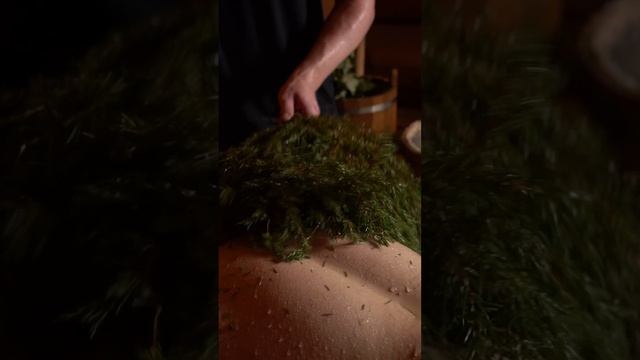 Можжевеловый веник в банном клубе ТАЙГАПАР!