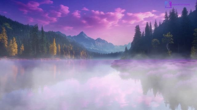 Natures scenes meditation 7. Sky's Embrace: Meditating with Nature's Beauty