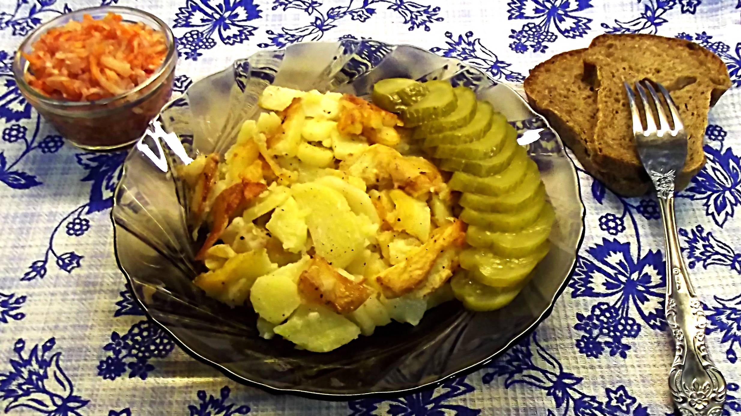 Жареная картоха