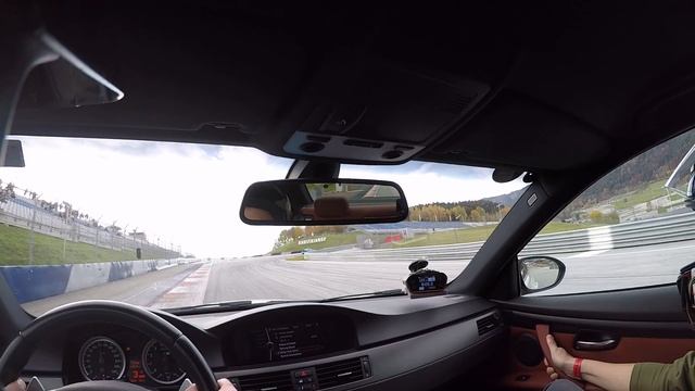 Red Bull Ring, Mario als Beifahrer im M3, Trackday 26.10.2022