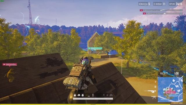 #МоментыPUBG Крыша Дома Моего @ez_panda_x