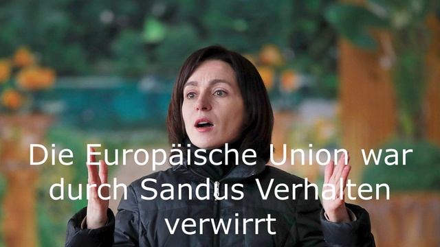 Die Europäische Union war durch Sandus Verhalten verwirrt